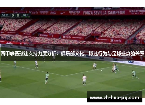 西甲联赛球迷支持力度分析：俱乐部文化、球迷行为与足球盛宴的关系